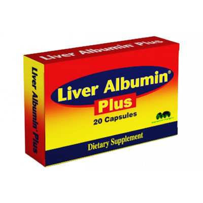 LIVER ALBUMIN PLUS LIVER SUPPORT FORMULA 20 CAPSULES